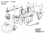 Bosch 0 603 267 003 Psp 350 Spray Gun 220 V / Eu Spare Parts